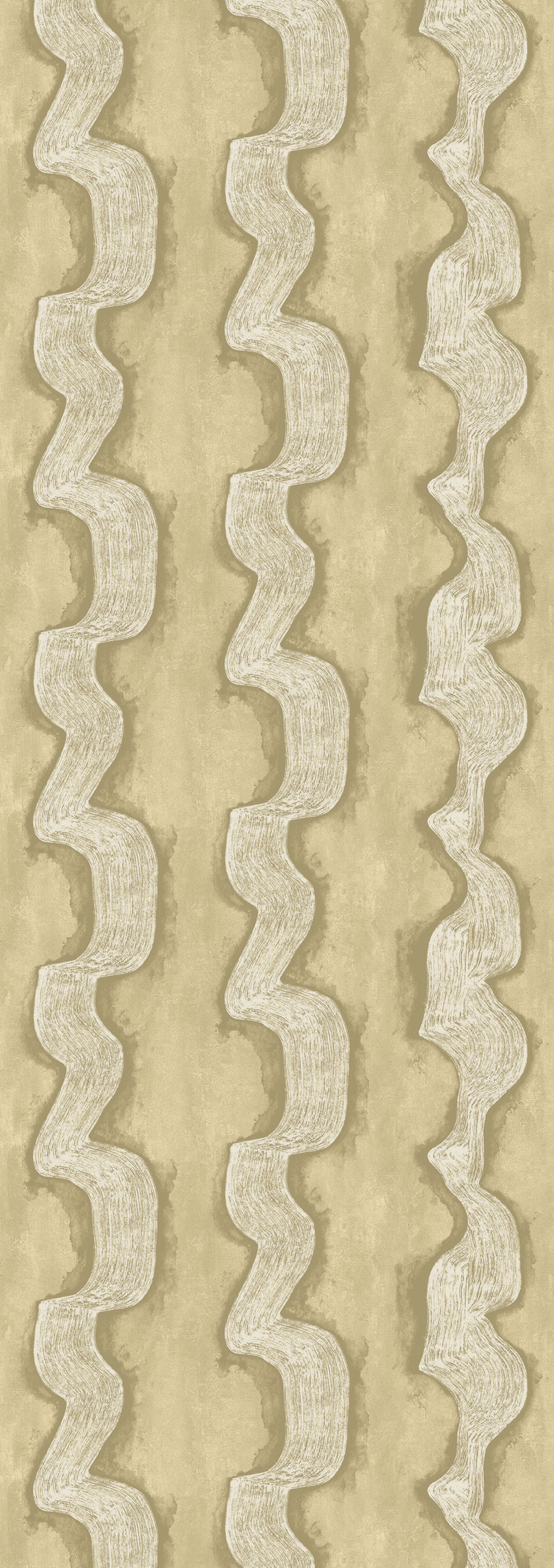 Mural wallpaper, gold, beige, waves, DGTRA303-260, Traces, Masureel