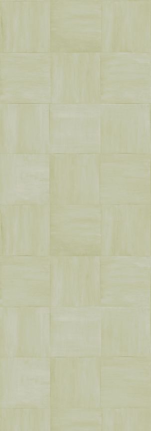 Mural wallpaper, grey, green, mat effect, DGTRA7022-300, Traces, Masureel