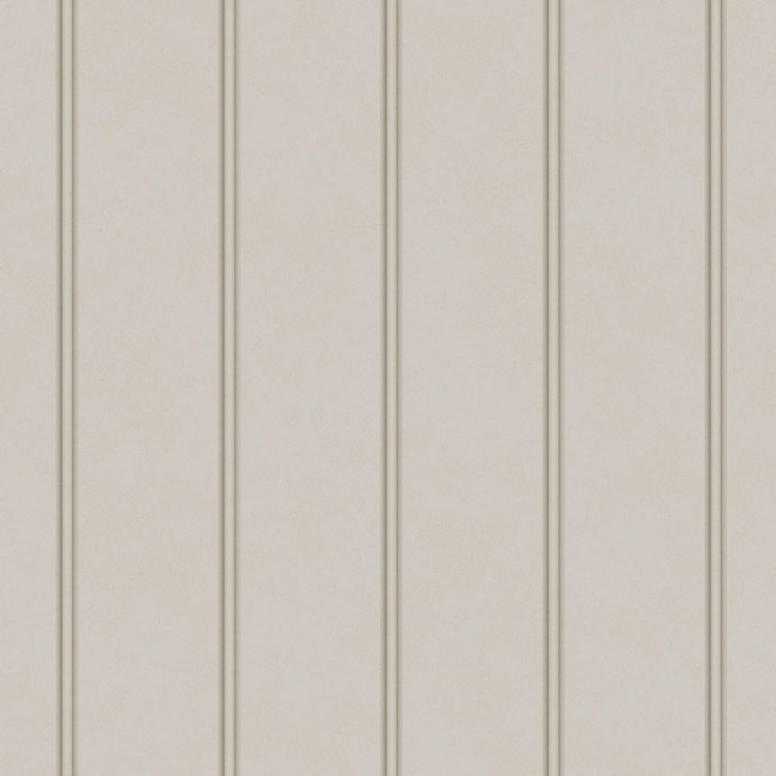 Striped Wallpaper, Grey, Beige, 122759, Laura Ashley 4
