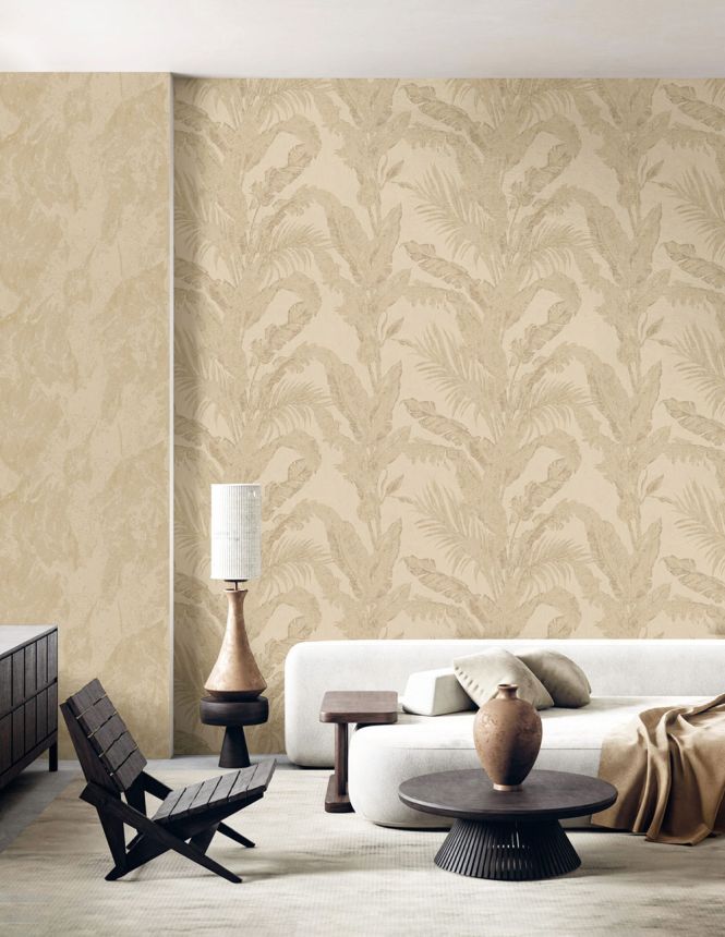 Wallpaper, beige, stucco effect, 6643, Metamorphosis, Pigmenta, Parato by Cristiana Masi