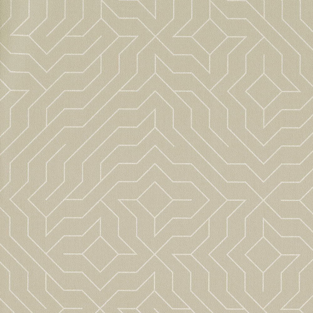 Non-woven wallpaper with a geometric pattern 48316, Metropole, Limonta