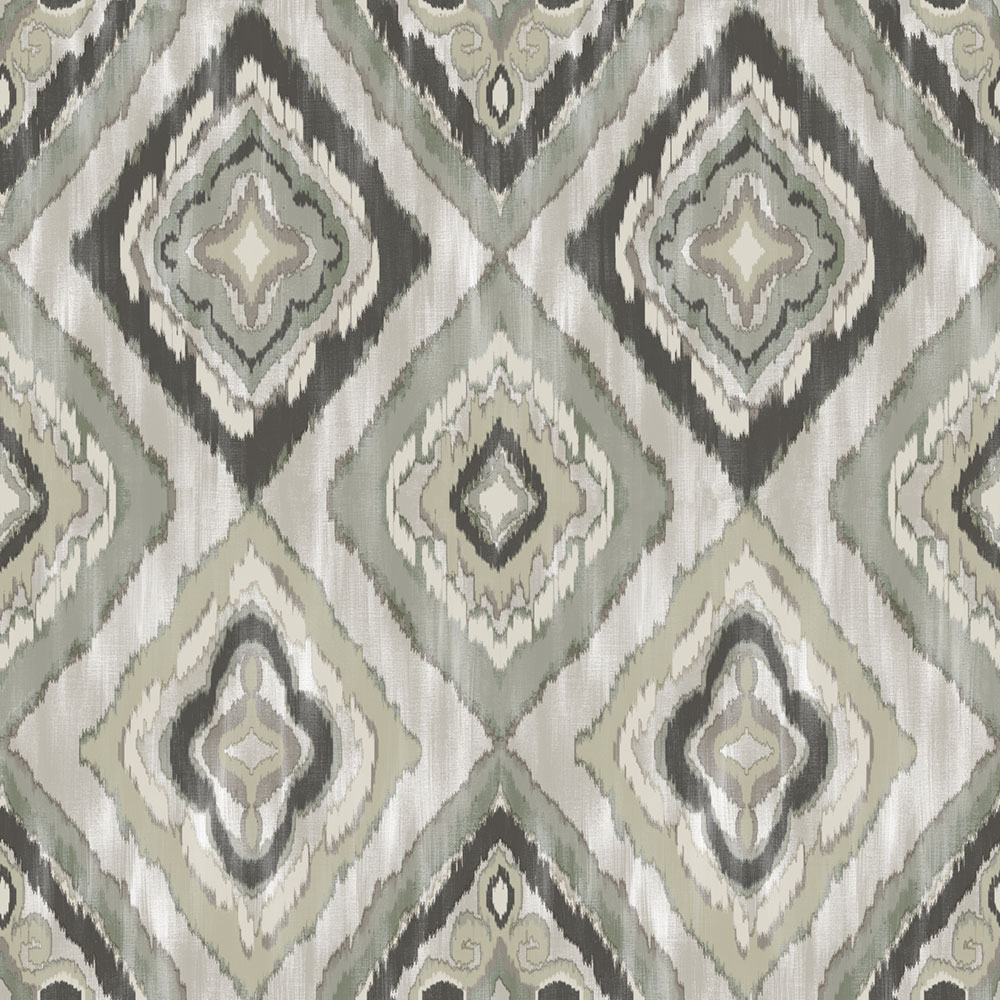 Wallpaper, black, grey, fabric imitation, AU41404, Aurelia, Prestige Wallcoverings