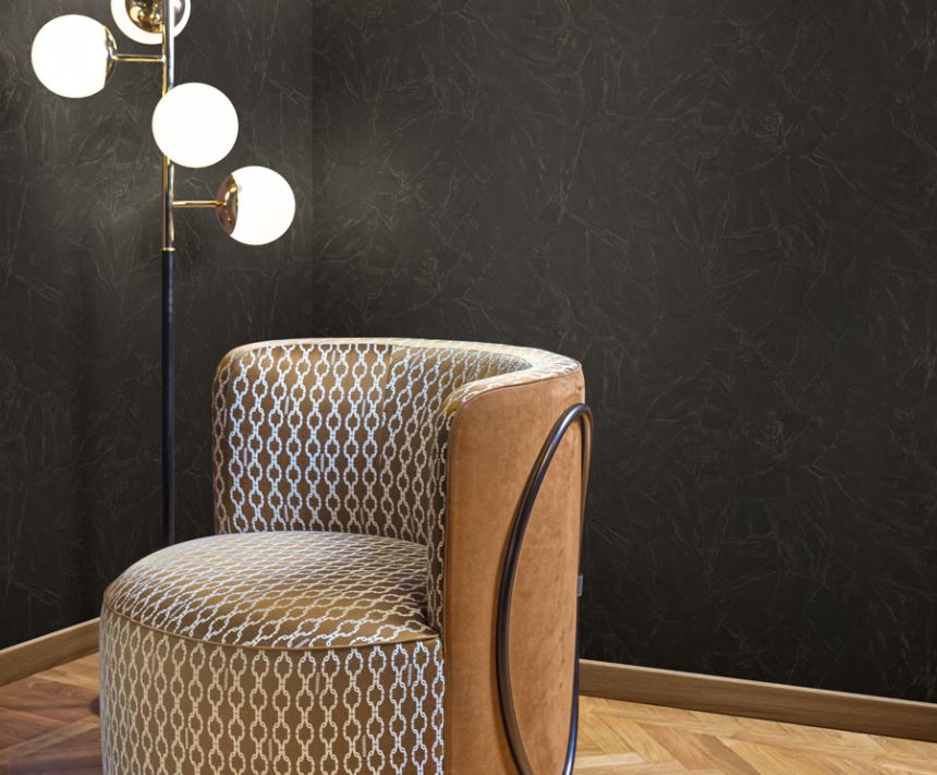 Luxury black wallpaper  plaster imitation Z46048, Trussardi 6, Zambaiti Parati