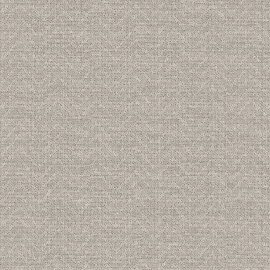 Geometric wallpaper, beige, grey, fabric imitation, 140088, Abigail Ahern vol.1