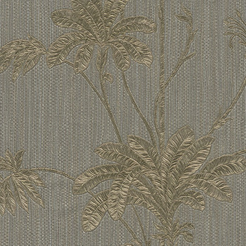 Luxury non-woven wallpaper with plants Z21146, Metropolis, Zambaiti Parati