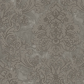 Non-woven wallpaper ornamental baroque pattern Z21116, Metropolis, Zambaiti Parati