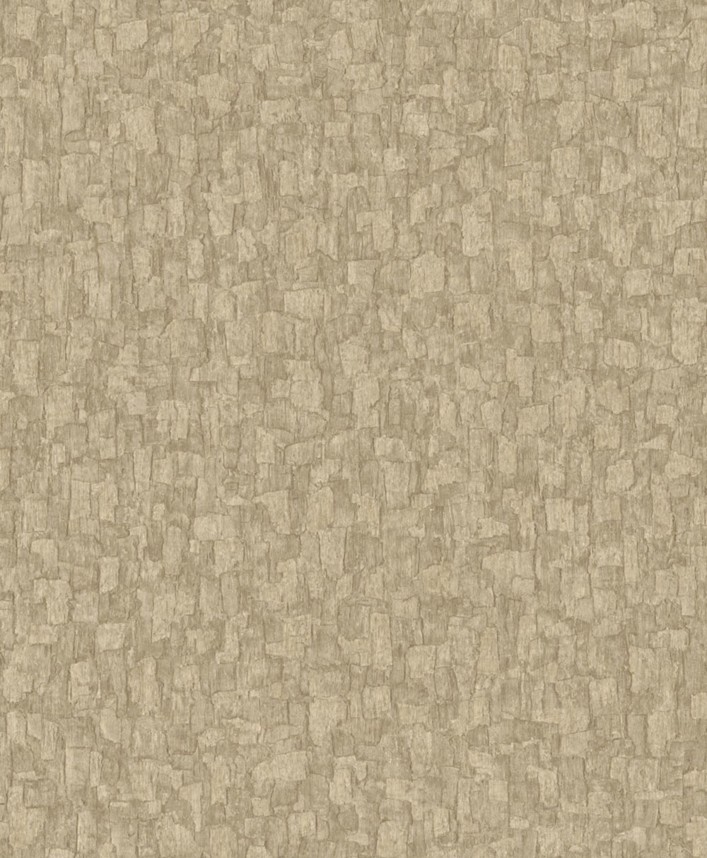 Wallpaper, brown-beige, tree bark effect, SF1006, Surfaces, Grandeco