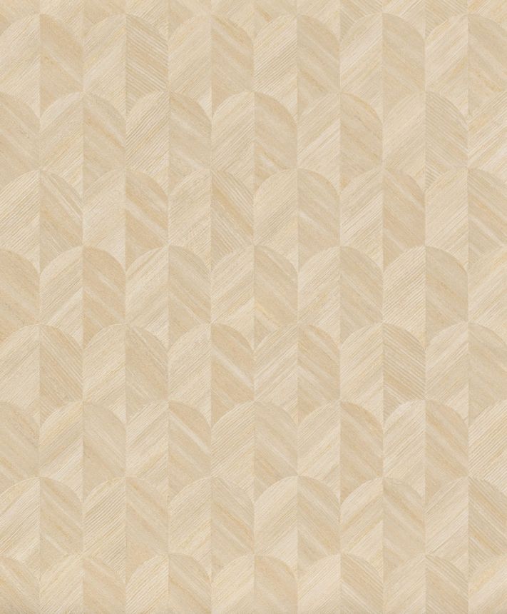 Wallpaper, cream, graphic pattern, SF3217, Surfaces, Grandeco