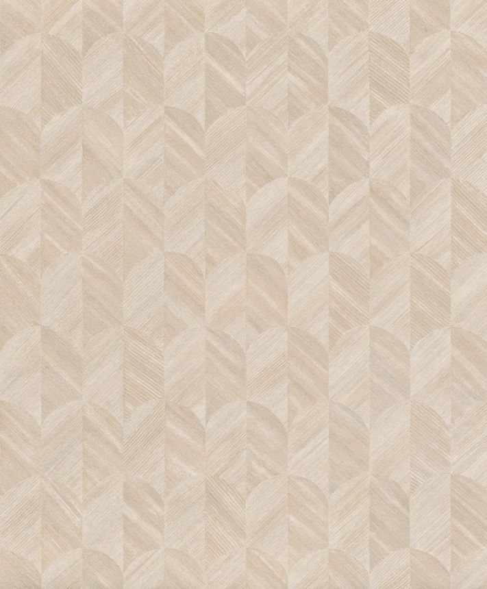 Wallpaper, beige, graphic pattern, SF3233, Surfaces, Grandeco