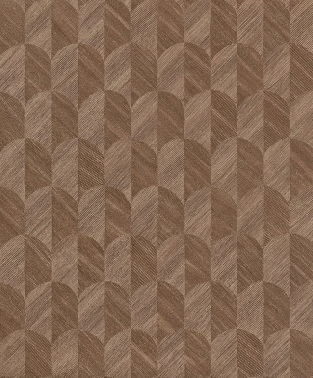 Wallpaper, dark brown, graphic pattern, SF3239, Surfaces, Grandeco