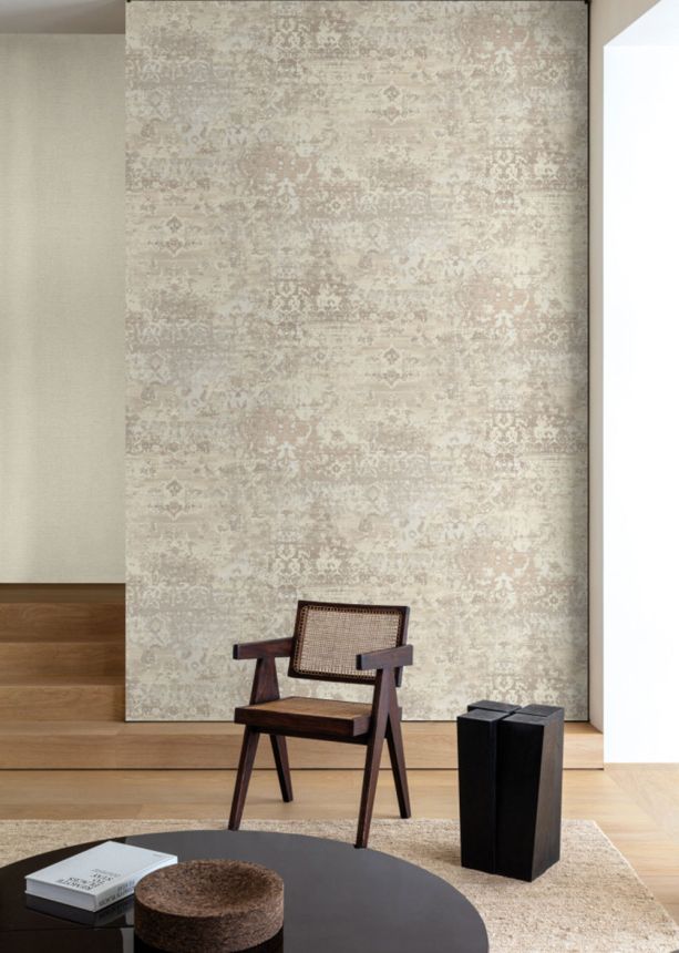Wallpaper, beige, vintage ornaments, CO3101, Concept, Grandeco