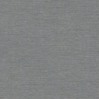 Gray-silver non-woven wallpaper with a fabric structure 45265, Feeling, Emiliana