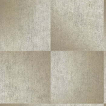 Gray-beige geometric design wallpaper, fabric texture 45252, Feeling, Emiliana