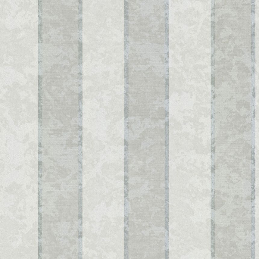 Gray-silver non-woven stripes wallpaper 45228, Feeling, Emiliana
