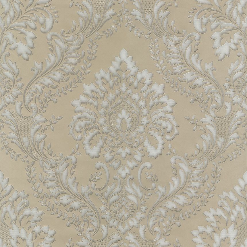 Non-woven baroque damask wallpaper 45224, Feeling, Emiliana