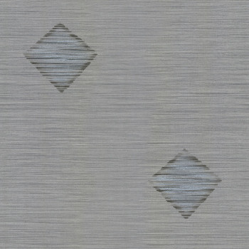 Gray-silver geometric design wallpaper 45212, Feeling, Emiliana