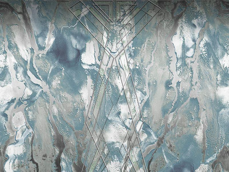 Luxury non-woven wall mural Z6481, 3,18 x 3,15m, Elie Saab, Zambaiti Parati