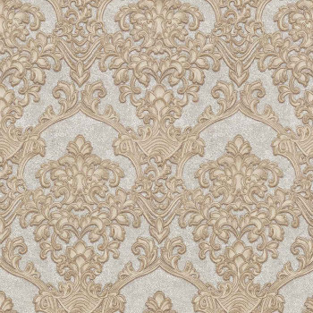 Luxury non-woven wallpaper Z64837, Baroque pattern, Elie Saab, Zambaiti Parati