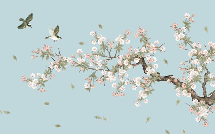 Custom Wall Mural, Blossoming Tree, 10180, Vavex