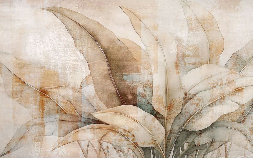 Custom Wall Mural, Leaves, 10191, Vavex