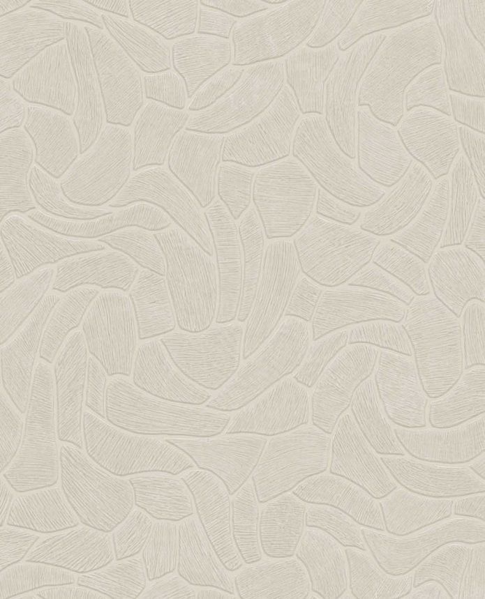 Geometric wallpaper, beige-cream, stone, 363212, Calm Crafted, Eijffinger