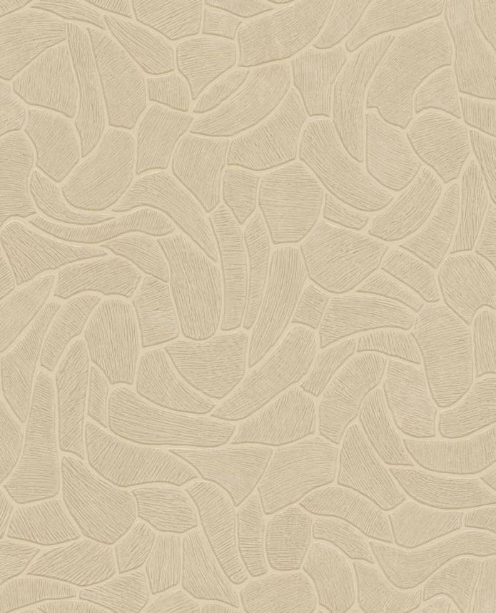 Geometric wallpaper, beige, stone, 363213, Calm Crafted, Eijffinger