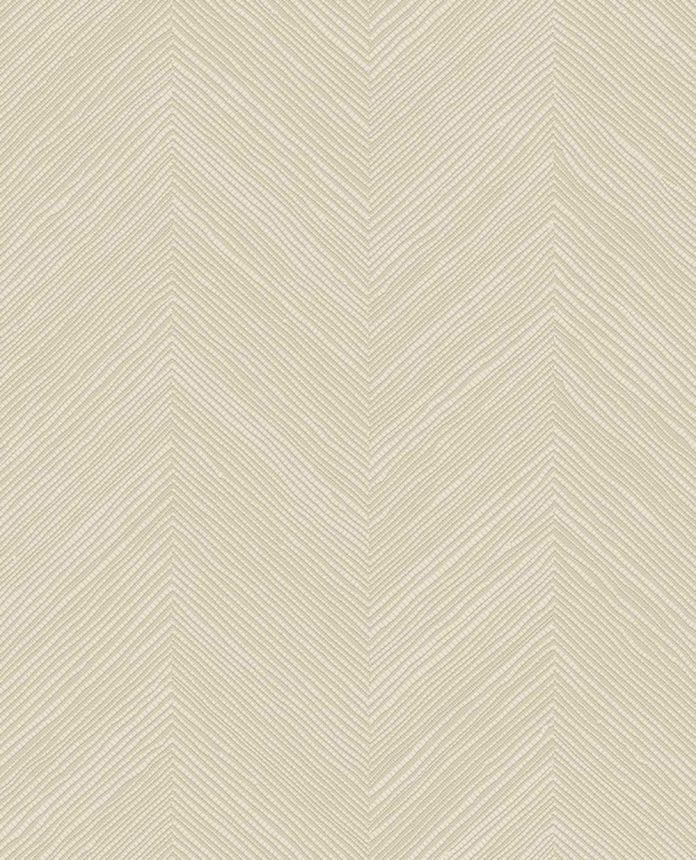 Geometric wallpaper, cream, woven mat effect, 363230, Calm Crafted, Eijffinger
