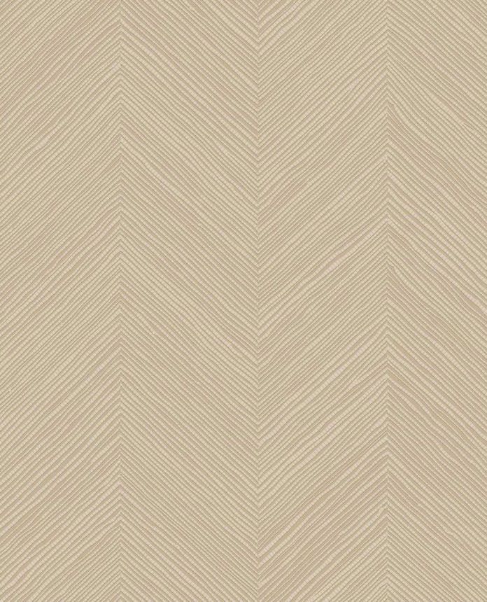 Geometric wallpaper, beige, woven mat effect, 363234, Calm Crafted, Eijffinger