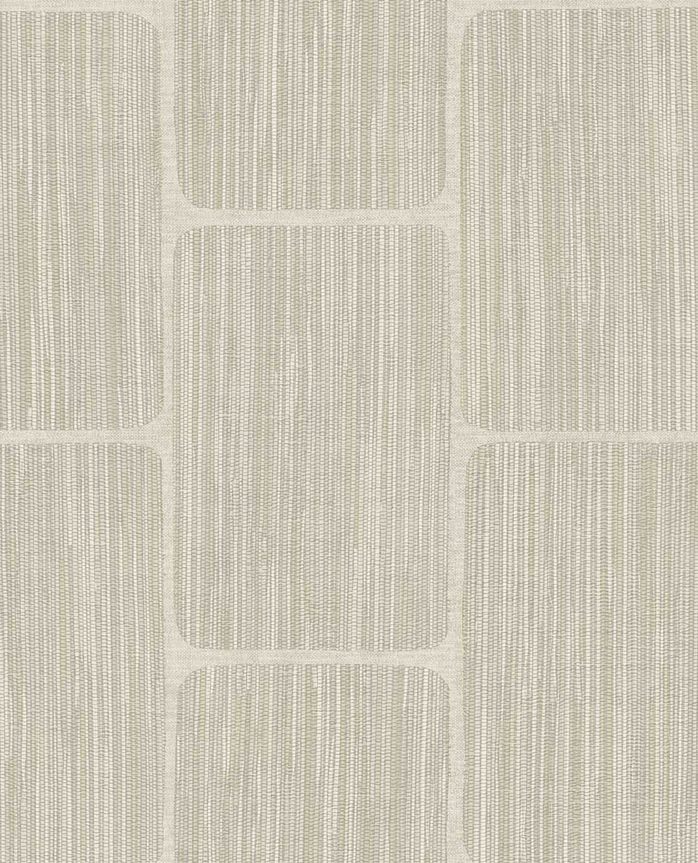 Geometric wallpaper, cream-grey, 363252, Calm Crafted, Eijffinger
