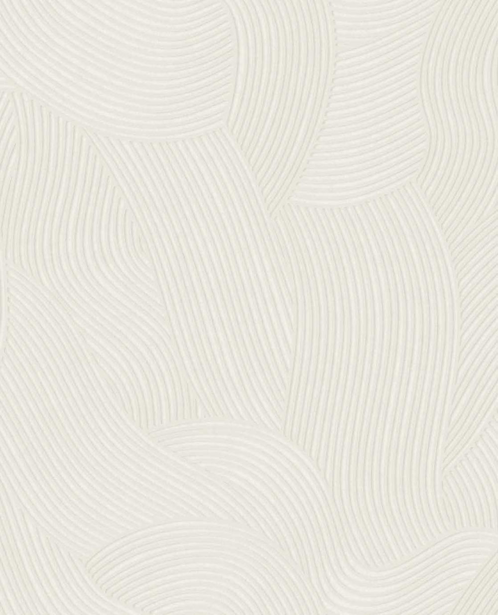 Wallpaper, white-cream, waves, 363271, Calm Crafted, Eijffinger