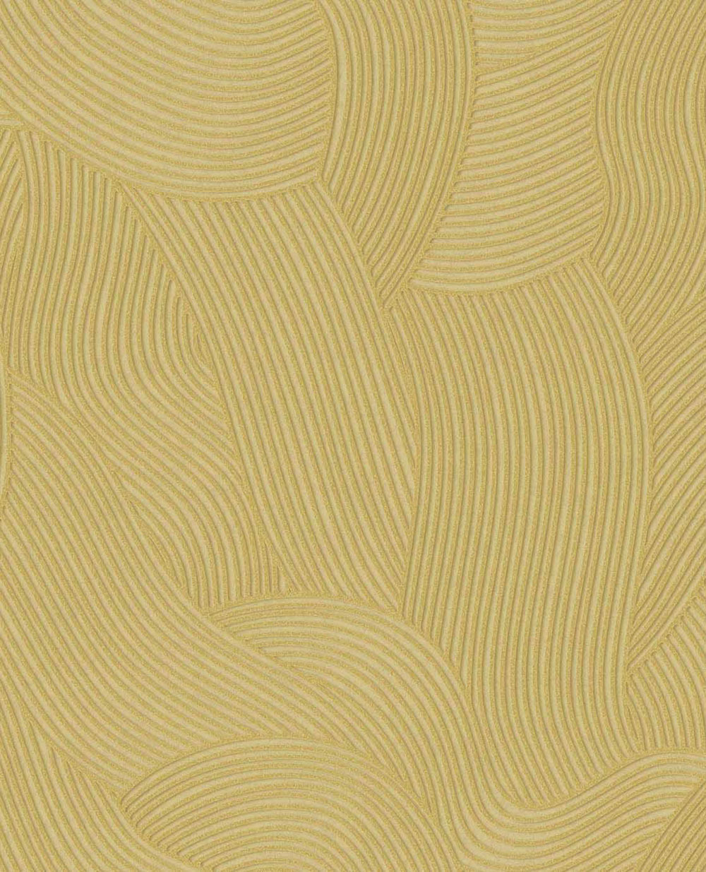 Wallpaper, yellow, waves, 363276, Calm Crafted, Eijffinger