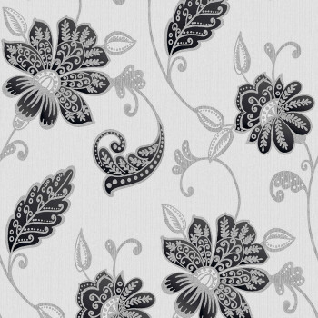 Floral non-woven wallpaper with a vinyl surface 111318, Jewel, Graham & Brown
