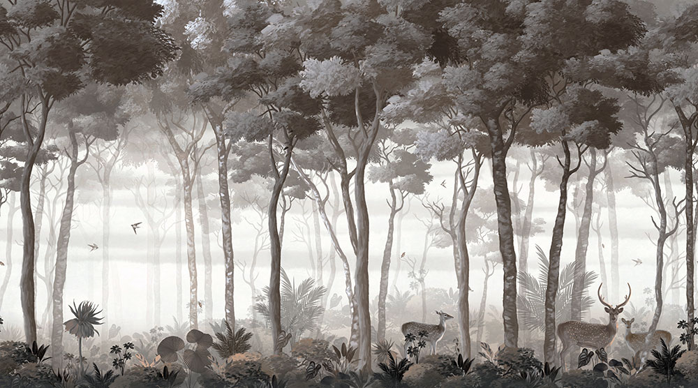 Custom Wall Murals, Does in the Forest, 10211, Vavex