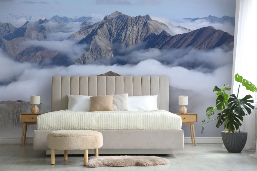 Custom Wall Murals, Mountain Peaks in the Clouds, 10213, Vavex
