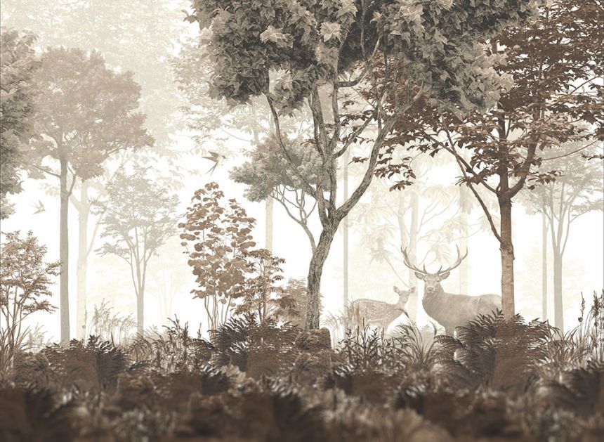 Custom Wall Murals, Deer in the Forest, 10223, Vavex