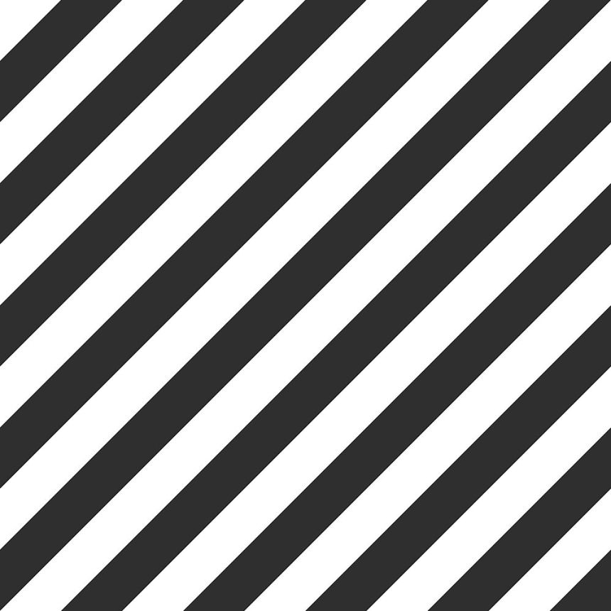 Black and white oblique stripes wallpaper 139112, Black & White, Esta