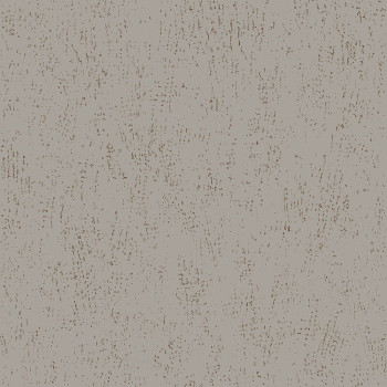 Brown metallic non-woven wallpape design vintage metal 347614, Matières - Metal, Origin