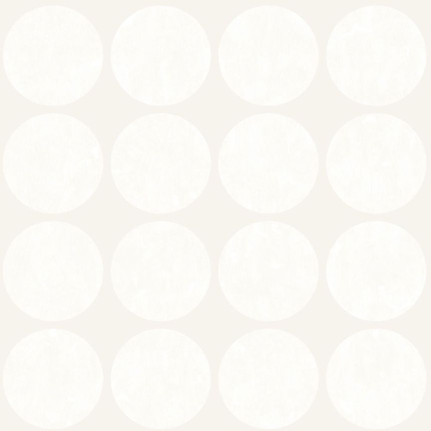 Non-woven wallpaper, matte polka dots on a metallic background 347606, Matières - Metal, Origin