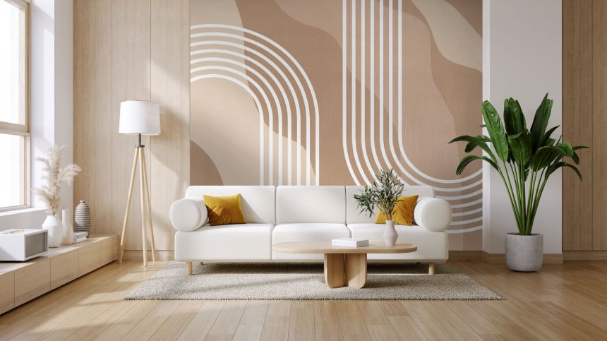 Custom wall murals, Geometric shapes, stripes, 10228, Vavex