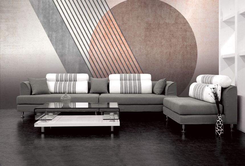Custom wall murals, Circle, stripes, 10237, Vavex
