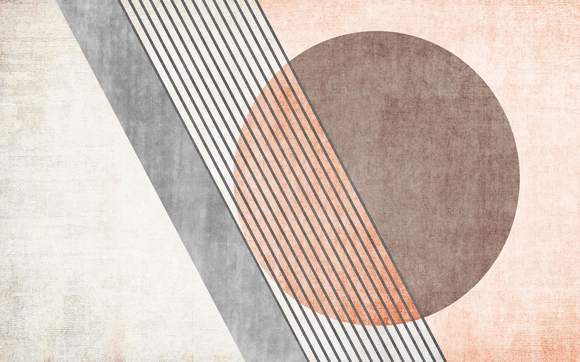 Custom wall murals, Circle, stripes, 10237, Vavex