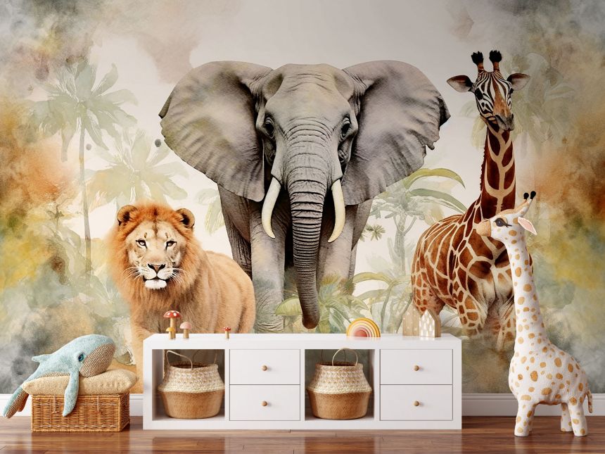 Custom wall murals, Jungle animals, 10240, Vavex