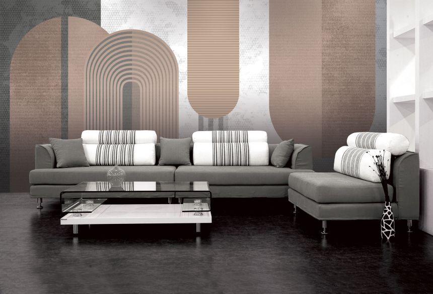 Custom wall murals, Geometric shapes, stripes, 10241, Vavex