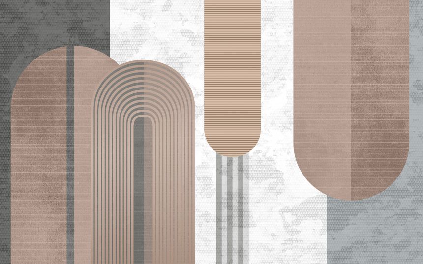 Custom wall murals, Geometric shapes, stripes, 10241, Vavex