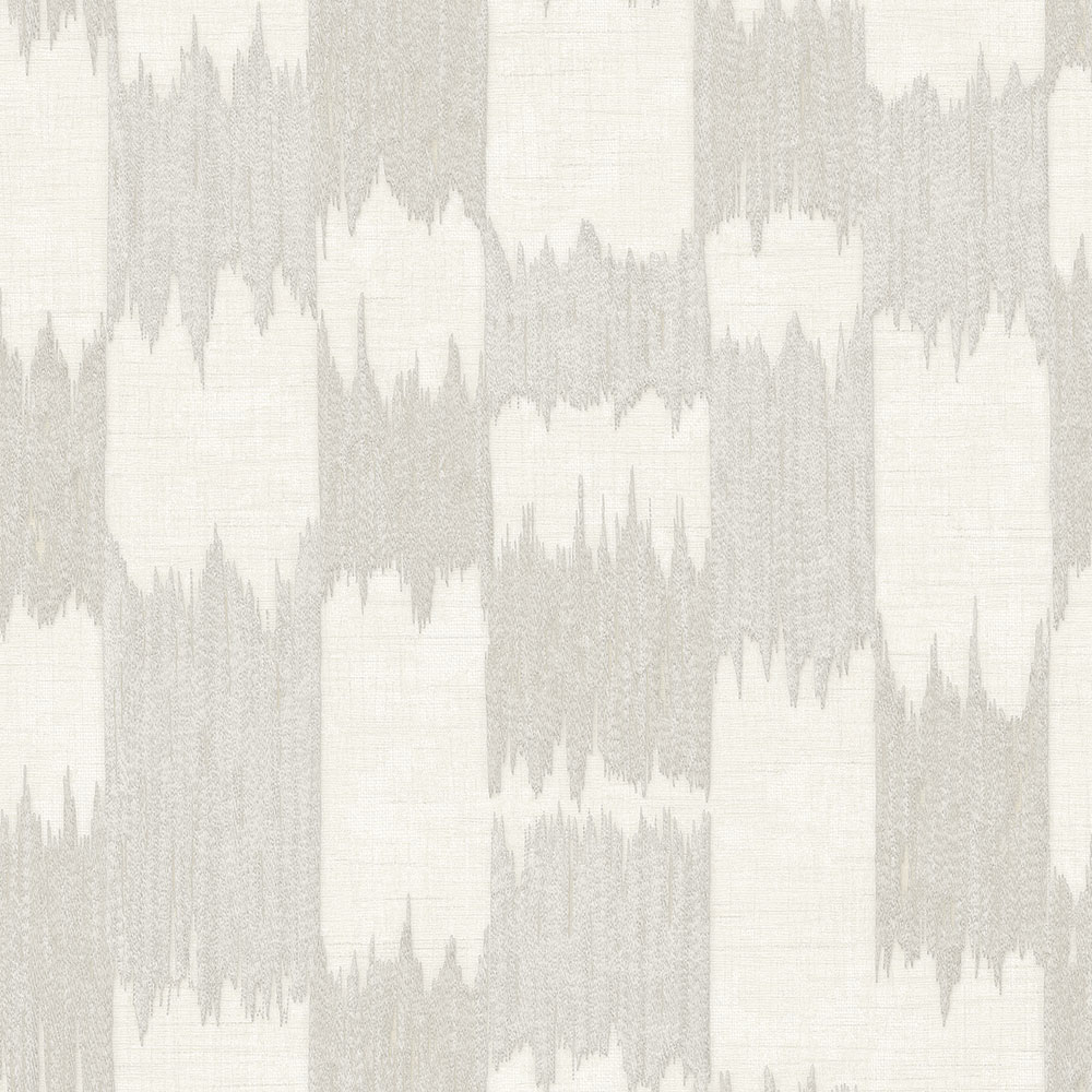 Abstract Wallpaper, Grey-Silver, White, Stripes, RE521031, Renaissance, Design ID