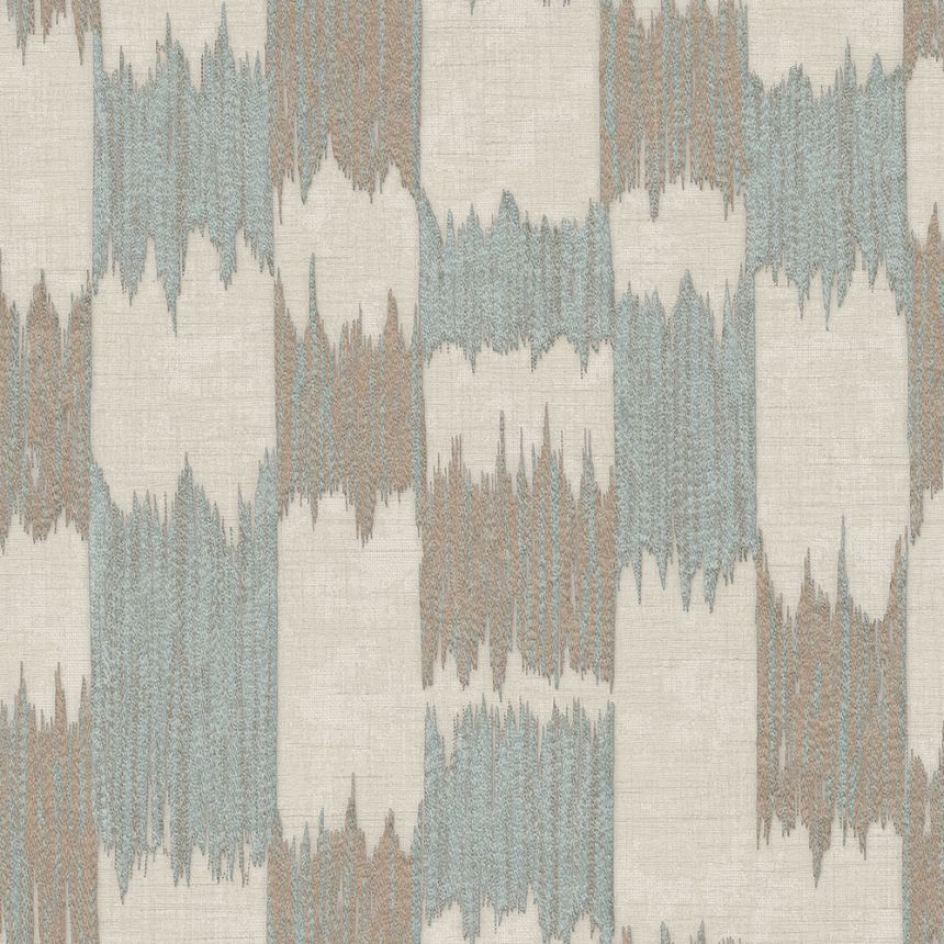 Abstract Wallpaper, Brown, Beige, Stripes, RE521034, Renaissance, Design ID