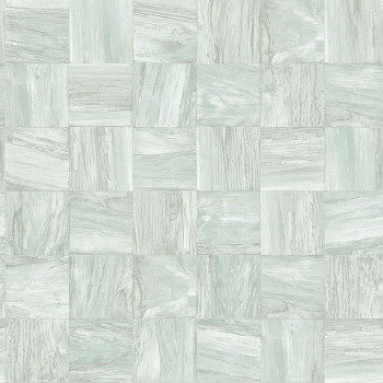 Gray-green non-woven wallpaper Wood, imitation wood paneling 347516, Matières - Wood, Origin