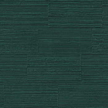 Non-woven wallpaper, imitation of green-black stone cladding 347578, Matières - Stone, Origin