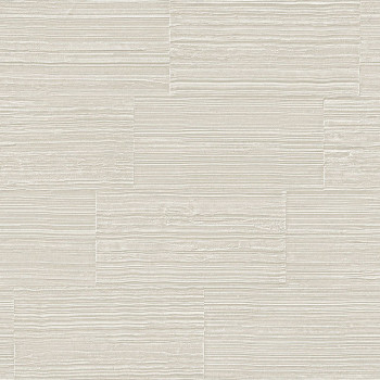 Non-woven wallpaper, imitation of gray-beige stone cladding 347574, Matières - Stone, Origin