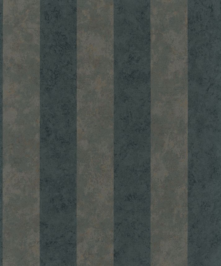 Non-woven wallpaper, black, anthracite, Stripes, vintage, S 34821, Bestseller Basic 1, Marburg